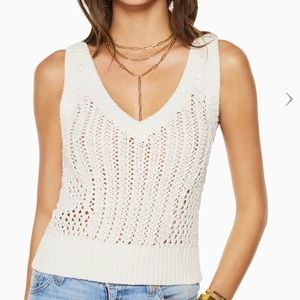 RAMY BROOK Alyssa Crochet Tank